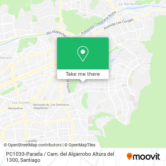 PC1033-Parada / Cam. del Algarrobo Altura del 1300 map