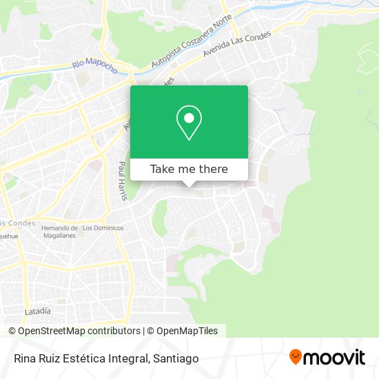 Mapa de Rina Ruiz Estética Integral