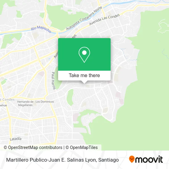 Martillero Publico-Juan E. Salinas Lyon map