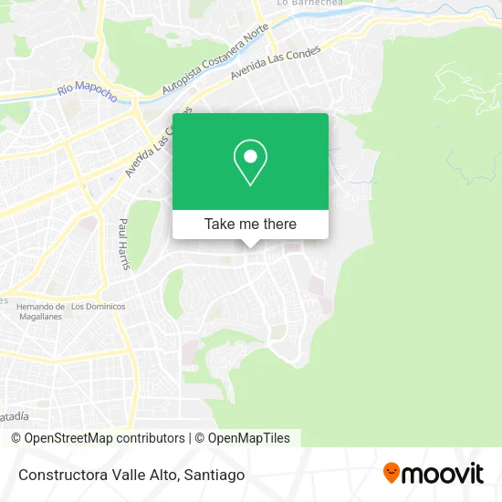 Constructora Valle Alto map