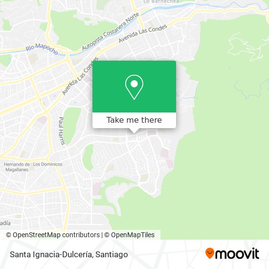 Santa Ignacia-Dulcería map