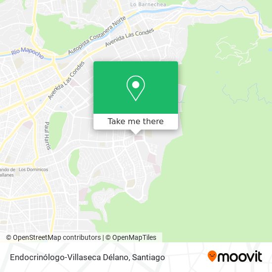 Endocrinólogo-Villaseca Délano map