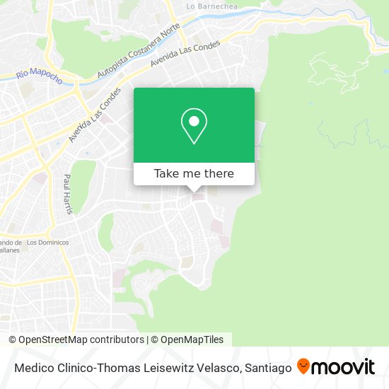 Medico Clinico-Thomas Leisewitz Velasco map