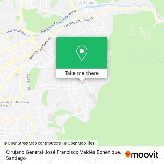 Cirujano General-José Francisco Valdés Echenique map