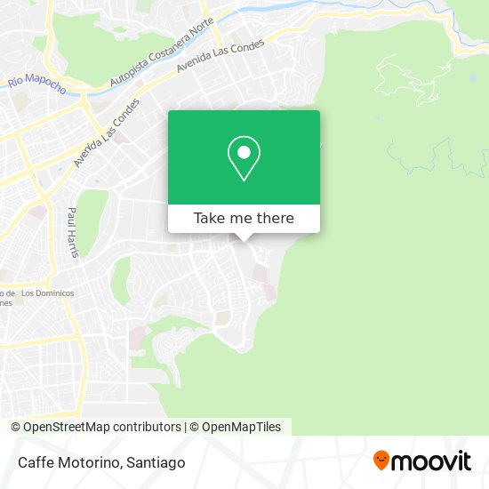 Caffe Motorino map