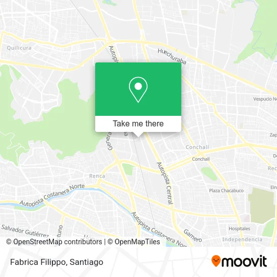 Fabrica Filippo map