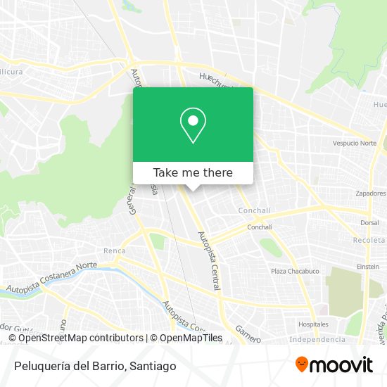 Peluquería del Barrio map