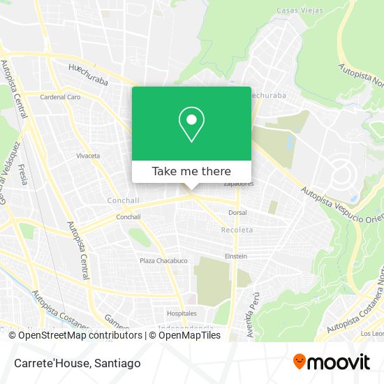 Carrete'House map