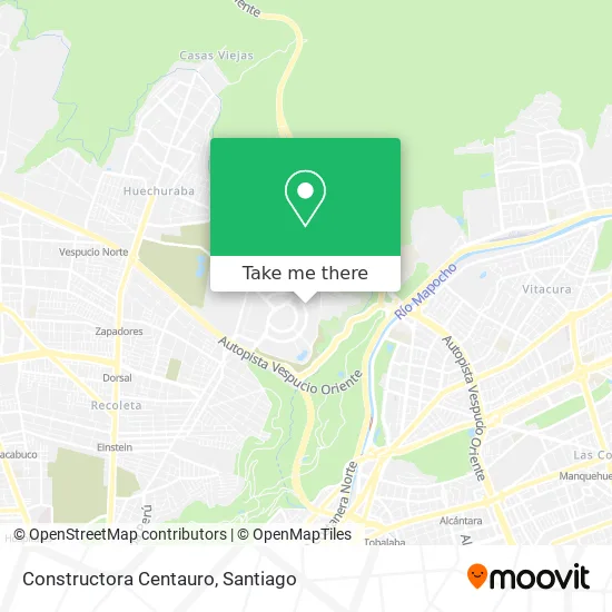 Constructora Centauro map