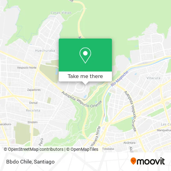 Bbdo Chile map
