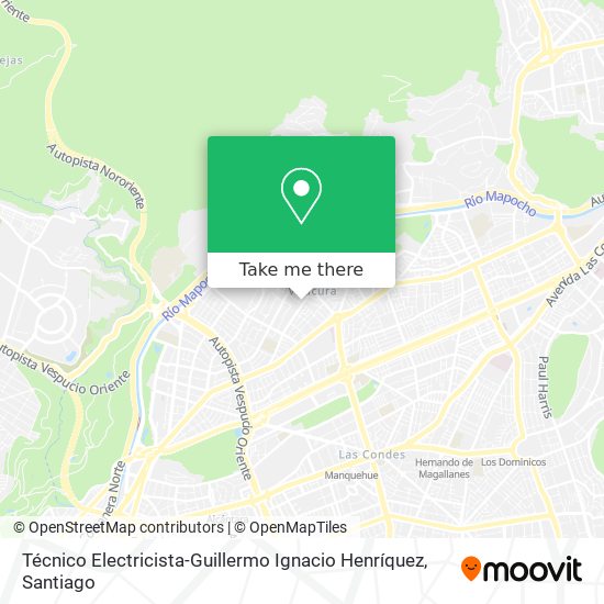 Mapa de Técnico Electricista-Guillermo Ignacio Henríquez