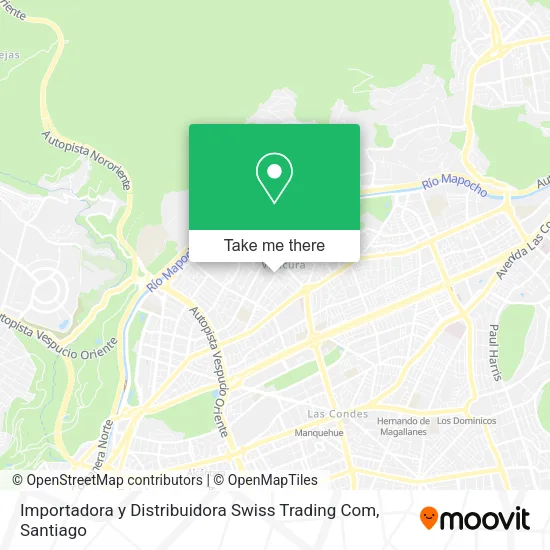Importadora y Distribuidora Swiss Trading Com map