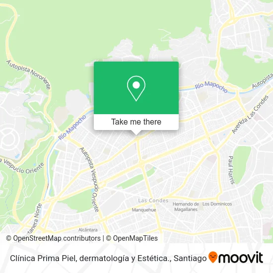 Clínica Prima Piel, dermatología y Estética. map