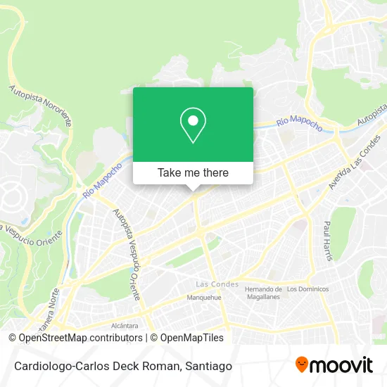 Cardiologo-Carlos Deck Roman map