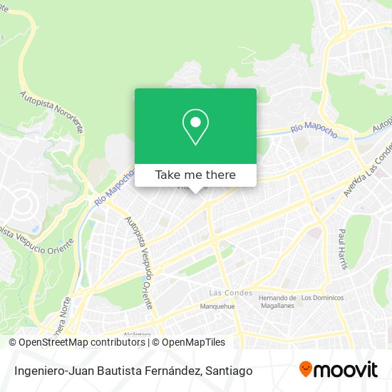 Mapa de Ingeniero-Juan Bautista Fernández