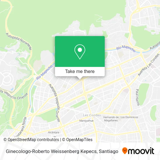 Ginecologo-Roberto Weissenberg Kepecs map