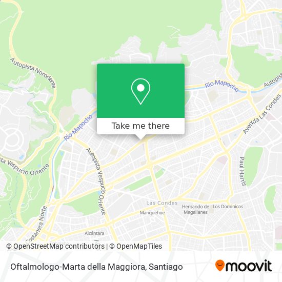 Oftalmologo-Marta della Maggiora map
