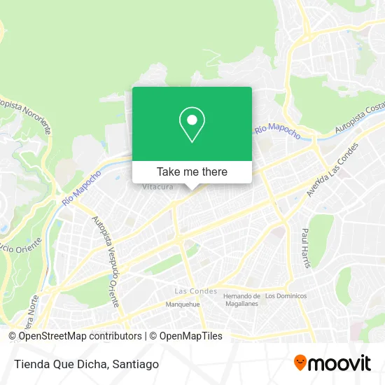 Tienda Que Dicha map