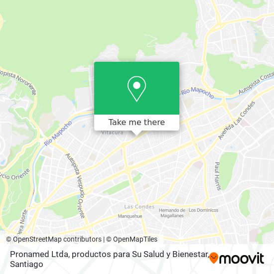 Pronamed Ltda, productos para Su Salud y Bienestar map