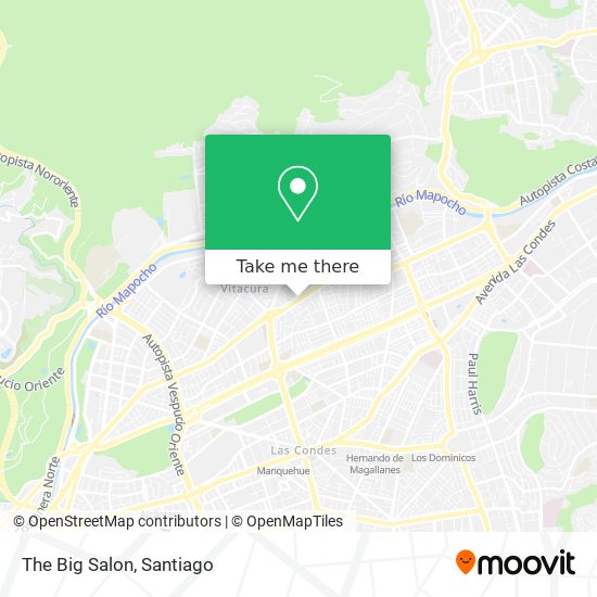 The Big Salon map