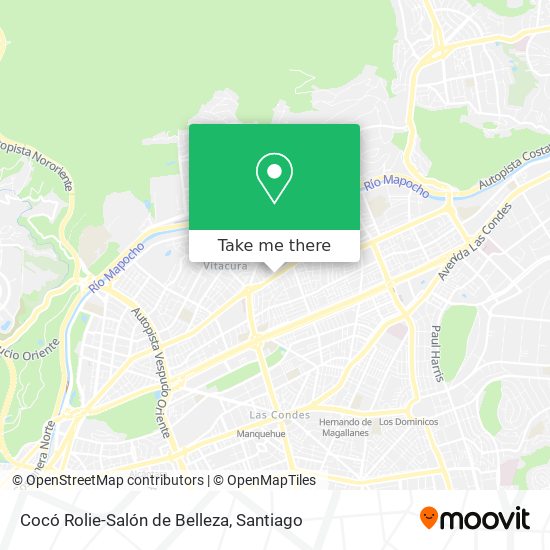 Cocó Rolie-Salón de Belleza map