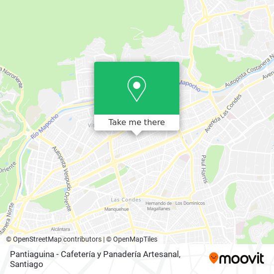 Pantiaguina - Cafetería y Panadería Artesanal map