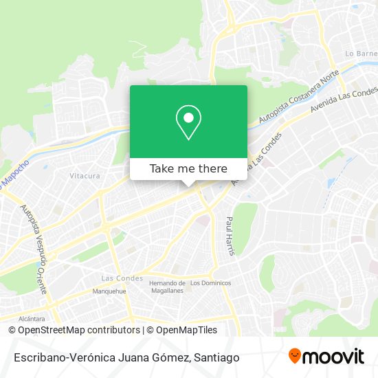 Mapa de Escribano-Verónica Juana Gómez