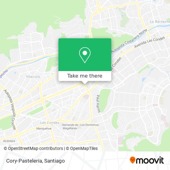 Mapa de Cory-Pastelería