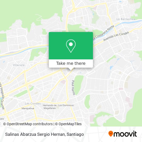 Salinas Abarzua Sergio Hernan map