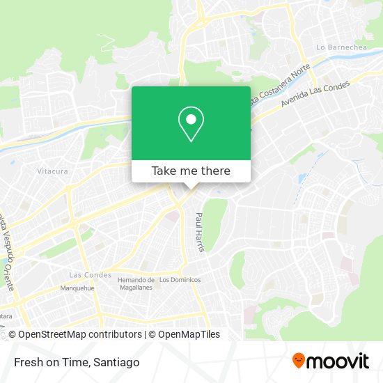 Fresh on Time map