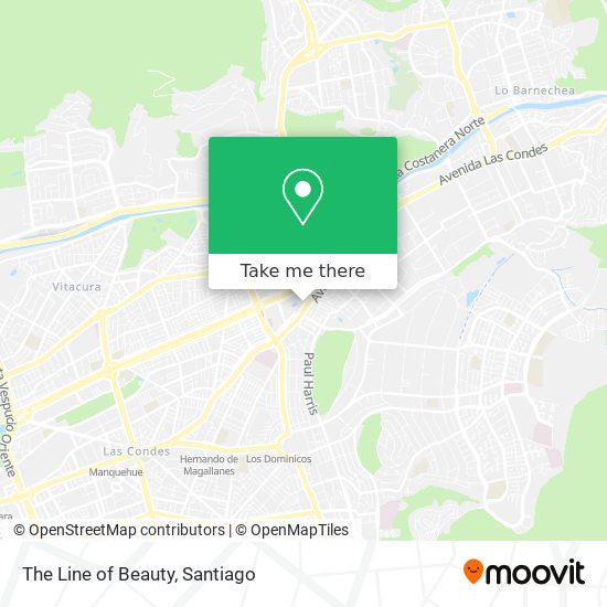 Mapa de The Line of Beauty