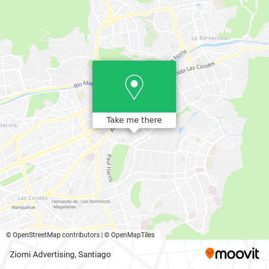 Ziomi Advertising map