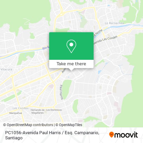 PC1056-Avenida Paul Harris / Esq. Campanario map