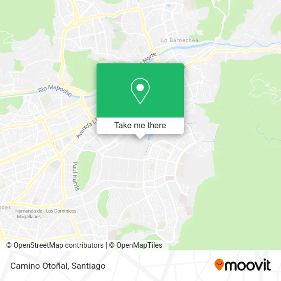 Camino Otoñal map