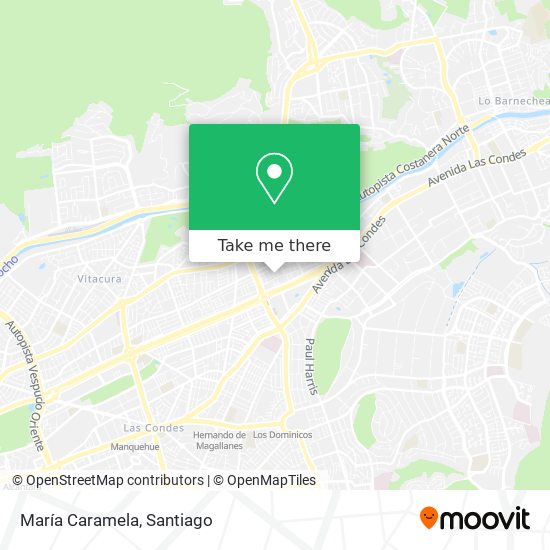 Mapa de María Caramela
