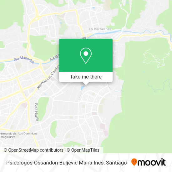 Psicologos-Ossandon Buljevic Maria Ines map