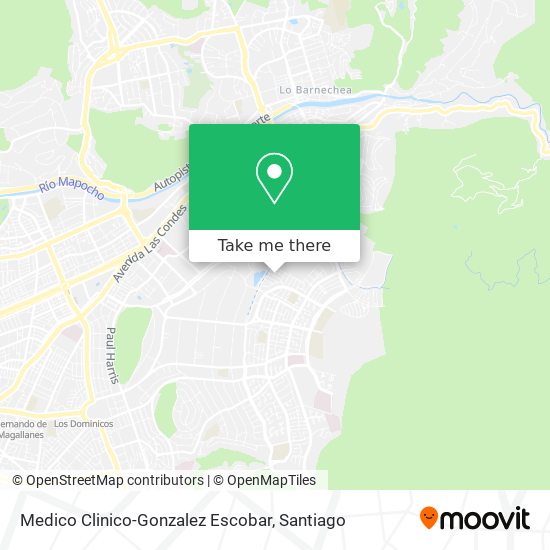 Medico Clinico-Gonzalez Escobar map