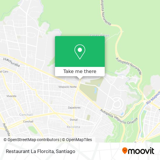 Restaurant La Florcita map