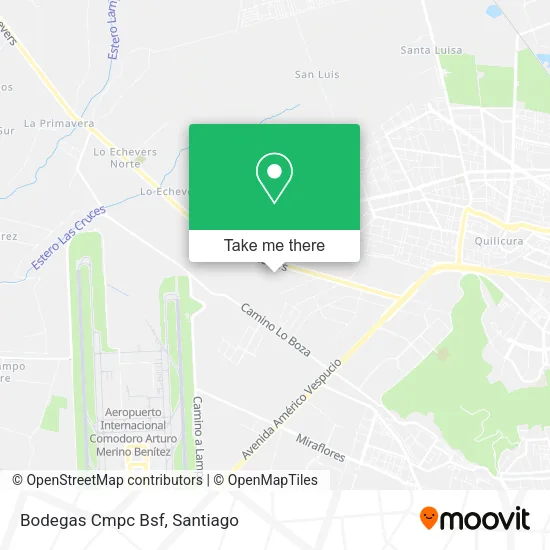 Bodegas Cmpc Bsf map