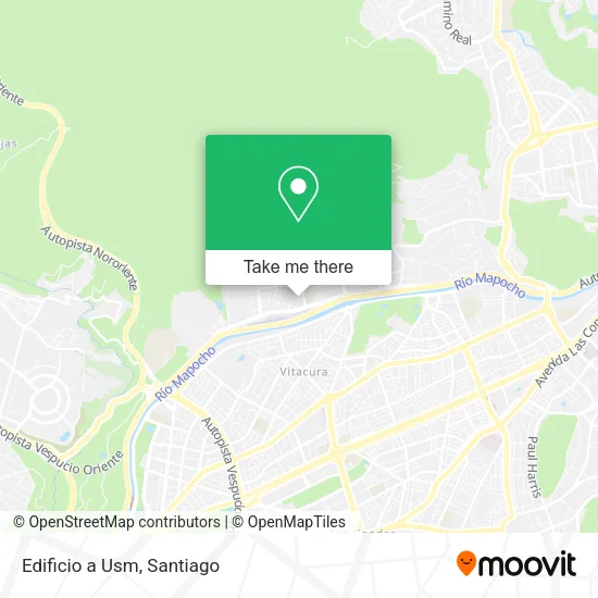 Edificio a Usm map