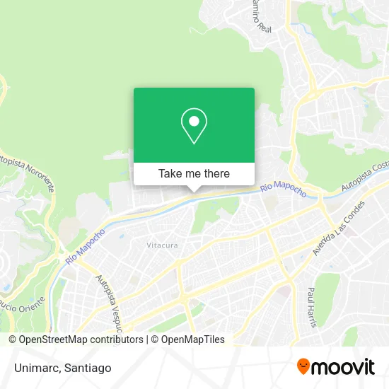 Unimarc map