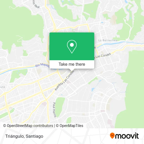 Triángulo map