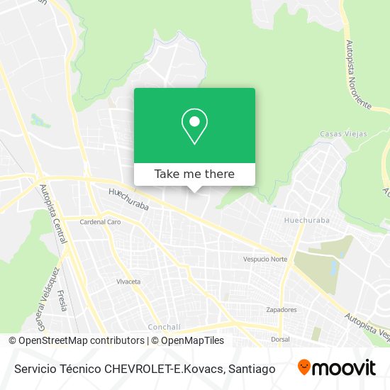 Servicio Técnico CHEVROLET-E.Kovacs map