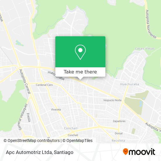 Apc Automotriz Ltda map