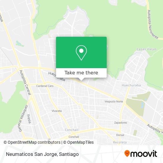 Mapa de Neumaticos San Jorge