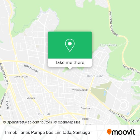 Inmobiliarias Pampa Dos Limitada map