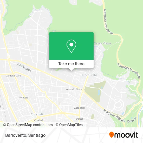Barlovento map