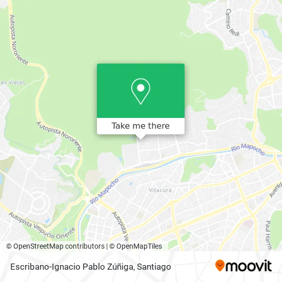 Escribano-Ignacio Pablo Zúñiga map