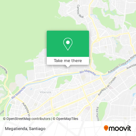 Megatienda map