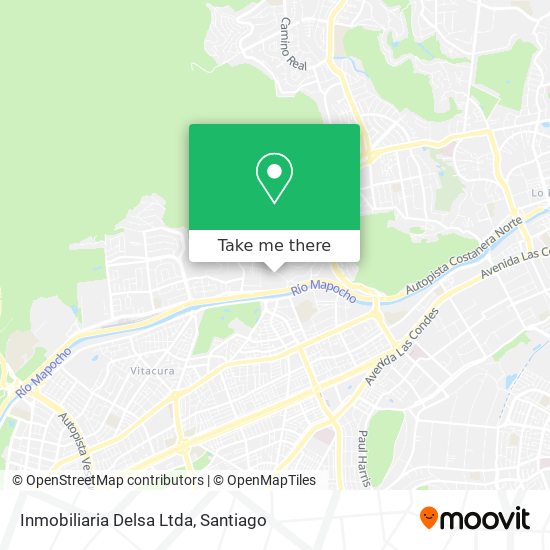 Mapa de Inmobiliaria Delsa Ltda